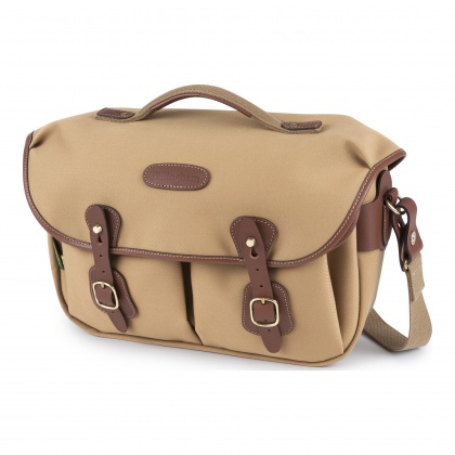 Billingham Hadley Pro 2020 Camera Shoulder Bag, Khaki Canvas-Tan Trim