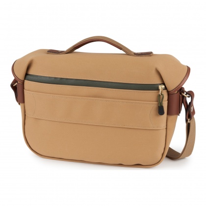 Billingham Hadley Pro 2020 Camera Shoulder Bag, Khaki Canvas-Tan Trim