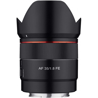 Samyang AF 35mm f1.8 lens for Sony FE  | Unsealed box