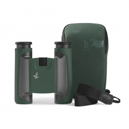 Swarovski Optik 8x25 CL Binoculars, Green with Wild Nature Case
