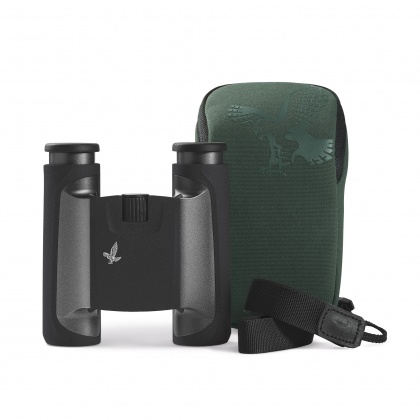 Swarovski Optik 8x25 CL Binoculars, Black with Wild Nature Case