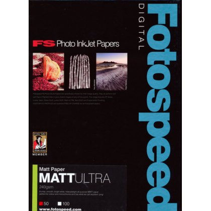 Fotospeed Matt Ultra Paper, 240gsm, A3 - 50 sheets