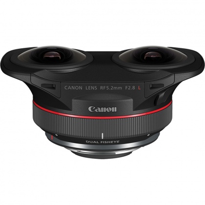 Canon RF 5.2mm f2.8L Dual fisheye Lens