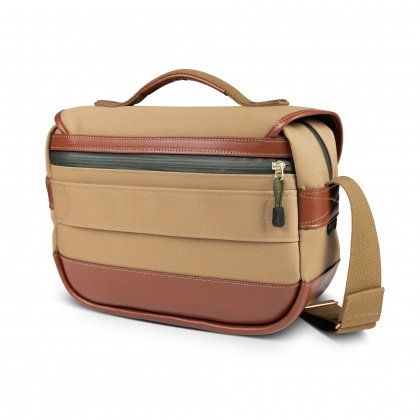 Billingham Mini Eventer Camera Bag, Khaki-Tan Trim