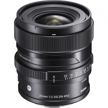 Sigma 20mm f2 DG DN Contemporary lens for Sony FE
