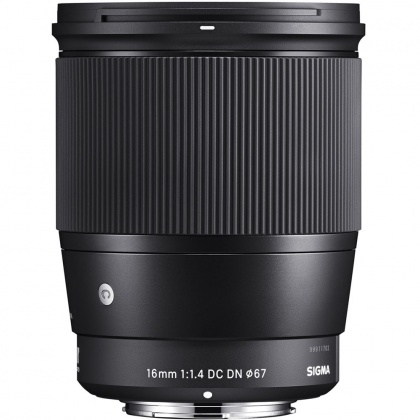 Sigma 16mm f1.4 DC DN Contemporary lens for Fuji-X