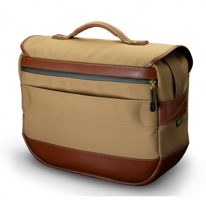 Billingham Eventer MkII Camera Shoulder Bag, Khaki Canvas-Tan Trim