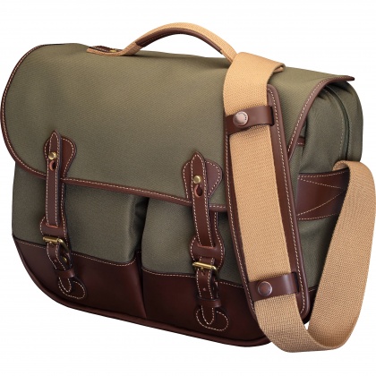 Billingham Eventer MkII Camera Shoulder Bag, Sage Fibrenyte-Chocolate Trim