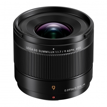 Panasonic 9mm f1.7 Leica DG Summilux lens