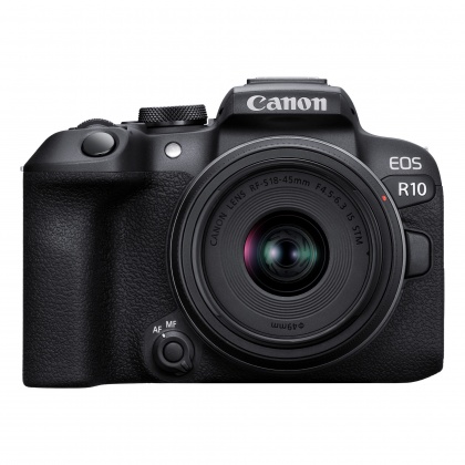 Canon EOS R10 Mirrorless Camera with RF-S 18-45mm lens