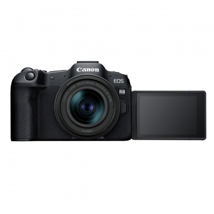 Canon EOS R8 Mirrorless Camera with RF 24-50 lens