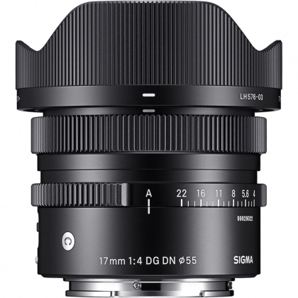 Sigma 17mm f4 DG DN Contemporary lens for Sony FE