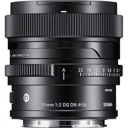 Sigma 50mm f2 DG DN Contemporary lens for Sony FE