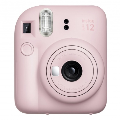 Fujifilm Instax Mini 12 Camera, Blossom Pink