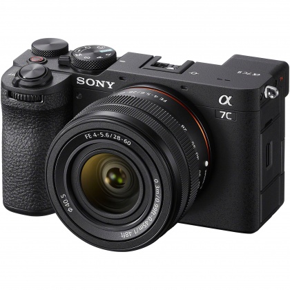 Sony Alpha 7C II Mirrorless Camera with 28-60 lens, Black