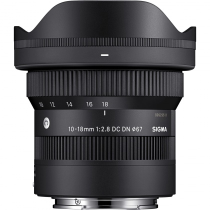Sigma AF 10-18mm f2.8 DC DN I Contemporary lens for Sony E