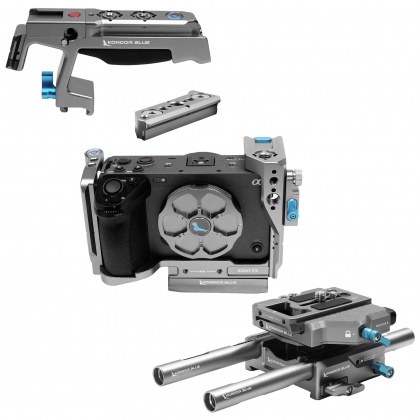 Kondor Blue Sony FX3/FX30 Base Rig MK II, Space Grey