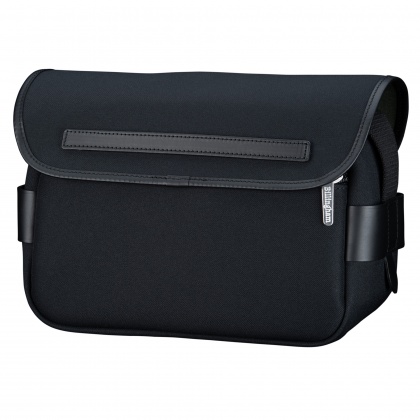 Billingham S3 Camera Shoulder Bag, Black Fibrenyte-Black Trim