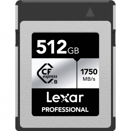 Lexar 512GB CFexpress Type B Silver R1750/W1300MB/s