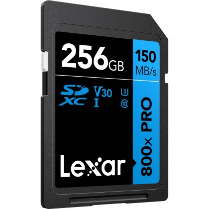 Lexar 256GB SDXC Blue R150MB/s V30