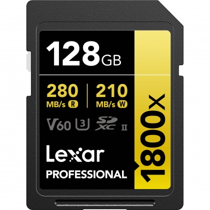 Lexar 128GB SDXC Gold UHS-II R280/W210MB/s