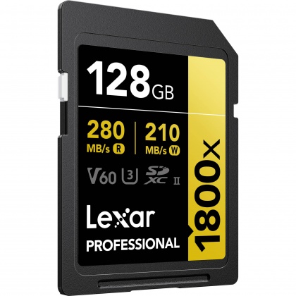 Lexar 128GB SDXC Gold UHS-II R280/W210MB/s