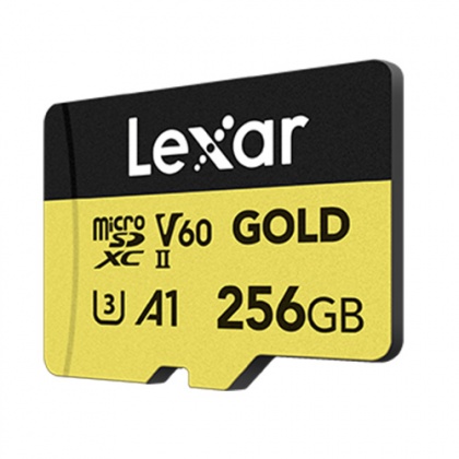 Lexar 256GB microSDXC Gold UHS-II R280/W180MB/s V60