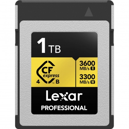Lexar 1TB CFexpress 4.0 Type B GOLD , R3600/W3300MB/s