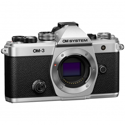 OM SYSTEM OM-3 body, Silver