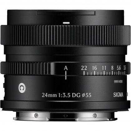 Sigma AF 24mm F3.5 DG I C lens for L-Mount, Black