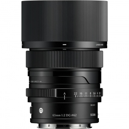 Sigma AF 65mm F2 DG I C lens for L-Mount, Black