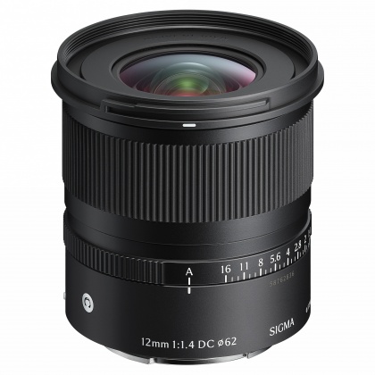 Sigma AF 12MM f1.4 DC I Contemporary lens for Canon EOS RF-S