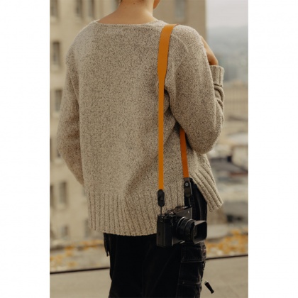 Peak Design Form Leather Camera Standard Strap, Amber