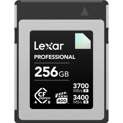 Lexar 256GB CFexpress 4.0 Type B Diamond, R3700/W3400MB/s, VPG400