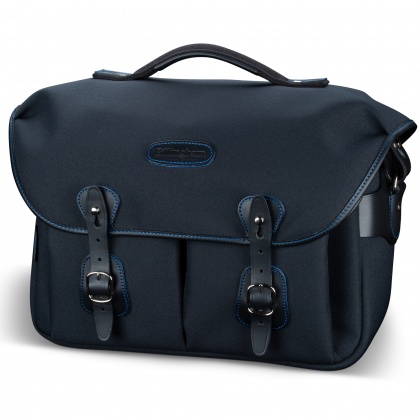 Billingham Hadley One Camera Shoulder Bag - Midnight Special Edition, Black Fibrenyte-Leather trim