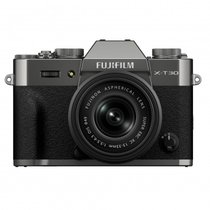 Fujifilm X-T30 III Mirrorless camera, Charcoal Silver with XC13-33mm lens