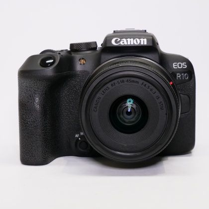 Used Canon EOS R10 Mirrorless Camera with RF-S 18-45mm lens
