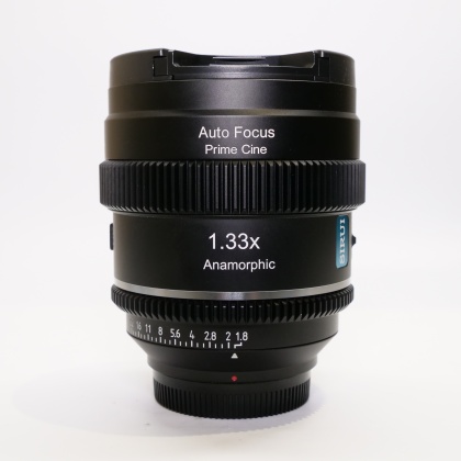 Used Sirui AF 20mm T1.8 Anamorphic lens for Micro 4/3