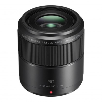 Panasonic 30mm f2.8 Macro Lumix G Mega OIS lens