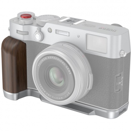 Smallrig 4804 Wooden L-Shape Grip for FUJIFILM X100VI / X100V, Silver