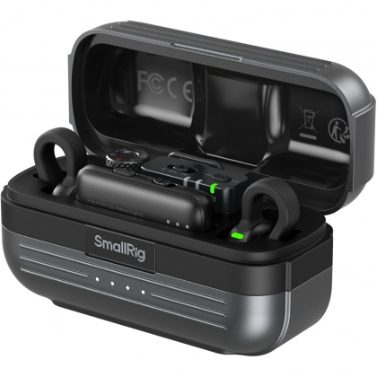 Smallrig 5715 S70 Wireless Microphone with Multi-Device Compatibility , Black