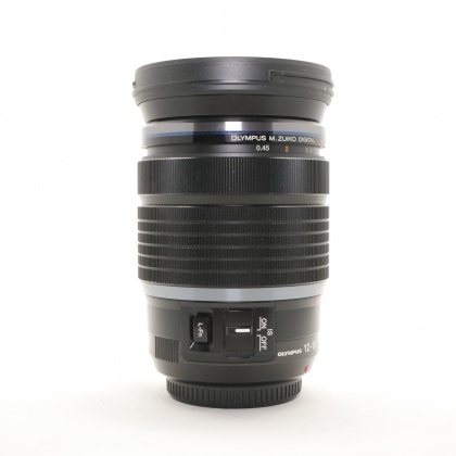 Used Olympus M.ZUIKO DIGITAL ED 12-100mm f4 lens, black