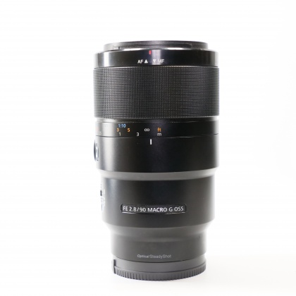 Used Sony FE 90mm f2.8 Macro G OSS lens