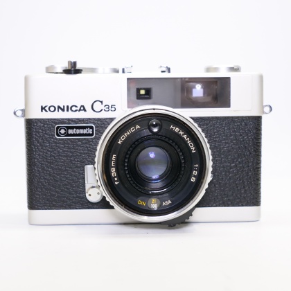 Used Konica C35 Automatic, 35mm compact camera