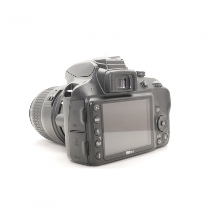 Used Nikon D3300 DLSR with 18-55mm lens