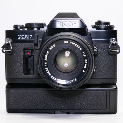 Used Ricoh XR 7 35mm SLR with 50mm lens