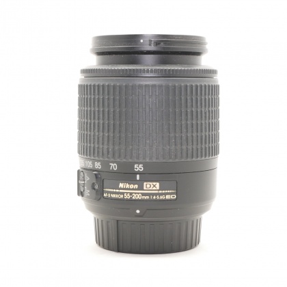 Used Nikon AF-S DX 55-200mm f4-5.6 ED lens