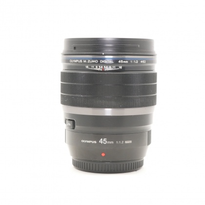 Used Olympus M.ZUIKO DIGITAL ED 45mm F1.2 PRO lens