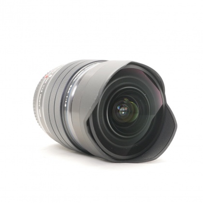 Used Olympus M.ZUIKO DIGITAL ED 8mm f1.8 Pro lens, black