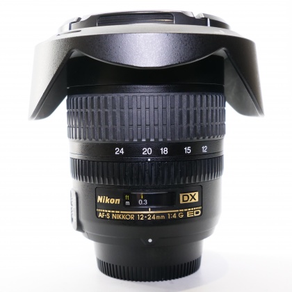 Used Nikon AF-S 12-24mm f4 G DX lens